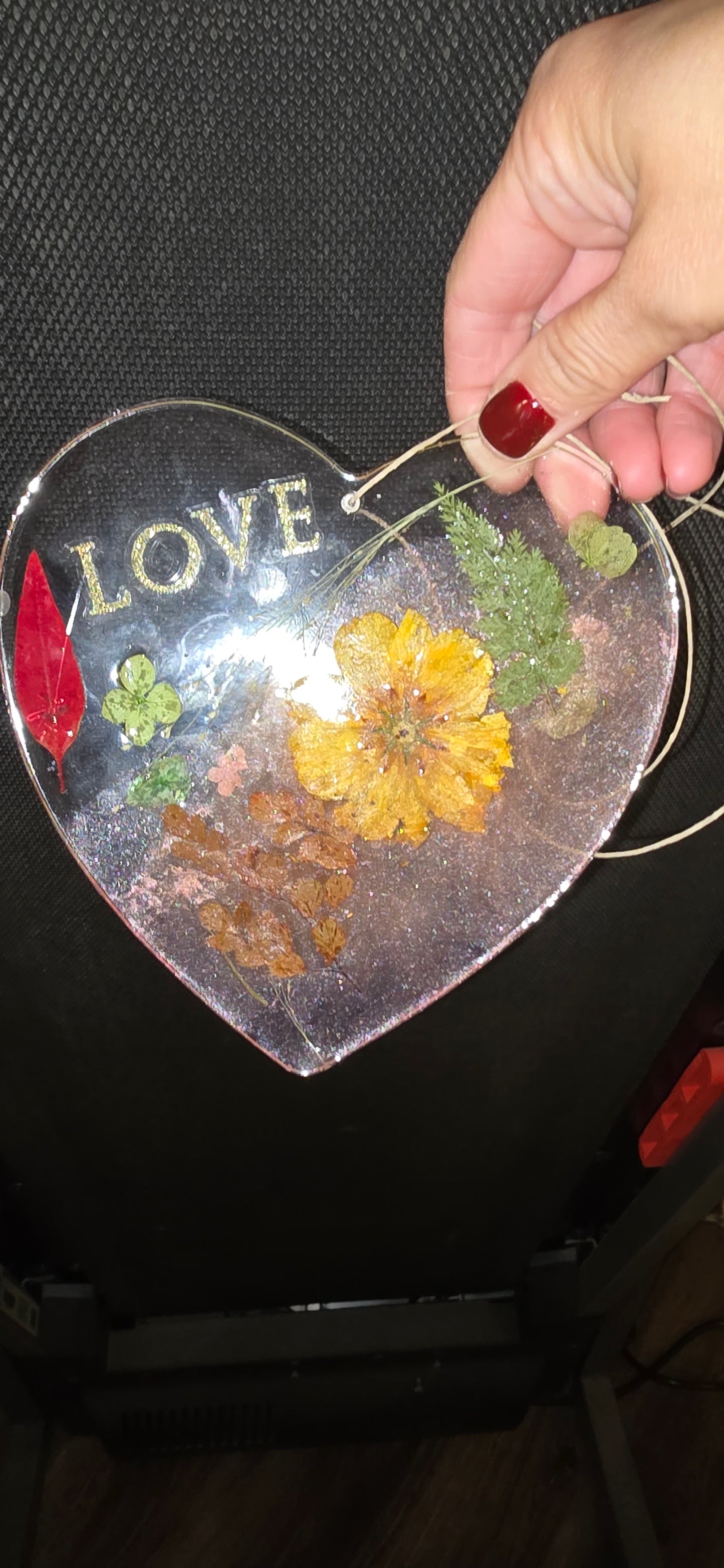 Heart Sun Catcher/Ornament